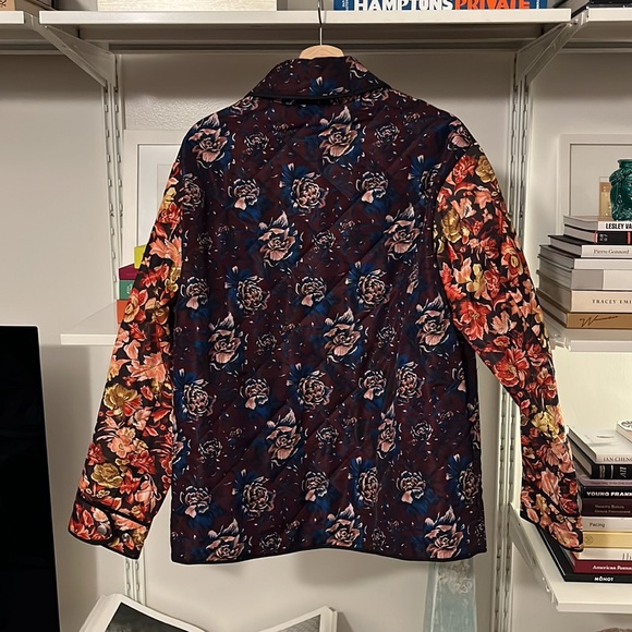 RARE Burberry Floral Quilted Jacket - Picture 2 of 7